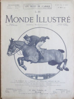 1911  OMNIUM DE PAU Concours Hippique  CHEVAL SAUT D OBSTACLE  Miss Hutton - Non Classés