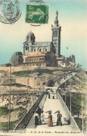 13 - MARSEILLE - NOTRE DAME DE LA GARDE - Notre-Dame De La Garde, Funicular Y Virgen