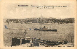 13 - MARSEILLE - PANORAME DE LA CORNICHE - Endoume, Roucas, Corniche, Spiaggia