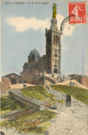 13 - MARSEILLE - NOTRE DAME DE LA GARDE - Notre-Dame De La Garde, Aufzug Und Marienfigur