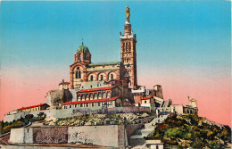 13 - MARSEILLE - NOTRE DAME DE LA GARDE - Notre-Dame De La Garde, Funicular Y Virgen