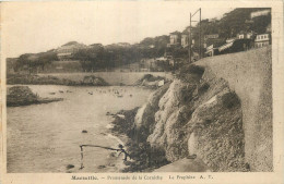 13 - MARSEILLE - PROMENADE DE LA CORNICHE - Endoume, Roucas, Corniche, Spiaggia