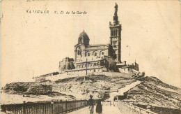 13 - MARSEILLE - NOTRE DAME DE LA GARDE - Notre-Dame De La Garde, Funicular Y Virgen