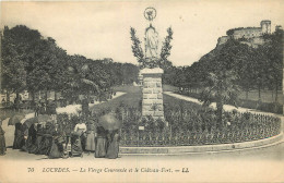 65 -LOURDES - LA VIERGE COURONNEE  - Lourdes