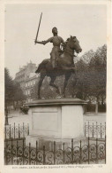 75 - PARIS - STATUE DE JEANNE D'ARC - PLACE  SAINT AUGUSTIN - CARTE PHOTO - Sonstige & Ohne Zuordnung