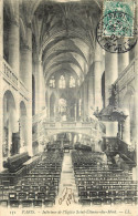 75 - PARIS - INTERIEUR DE L'EGLISE SAINT ETIENNE DU MONT - Eglises