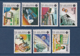 Zaïre - YT N° 1154 à 1160 ** - Neuf Sans Charnière - 1984 - Unused Stamps