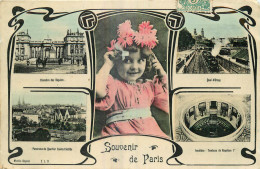 75 - SOUVENIR DE PARIS  - FILLETTE - Andere & Zonder Classificatie