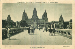 75 - PARIS - EXPOSITION 1931 - TEMPLE D'ANGKOR VAT - Exposiciones