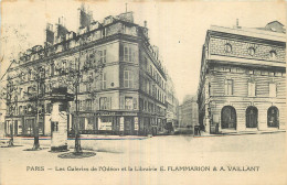 75 - PARIS - GALERIES DE L'ODEON ET LIBRAIRIE FLAMMARION - Paris (01)