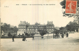 75 - PARIS - LE LUXEMBOURG VU DES JARDINS - Andere Monumenten, Gebouwen