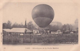 PARIS        AERODROME DE LA PORTE MAILLOT            BALLON EN GP       PRECURSEUR - Luchthaven