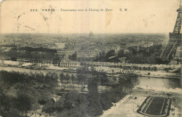 75 - PARIS - PANORAMA VERS LE CHAMP DE MARS - Mehransichten, Panoramakarten