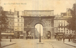 75 - PARIS - PORTE SAINT MARTIN - Autres Monuments, édifices