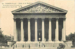 75 - PARIS - EGLISE DE LA MADELEINE - Kerken