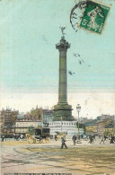 75 - PARIS - PLACE DE LA BASTILLE - COLONNE DE JUILLET - Andere Monumenten, Gebouwen