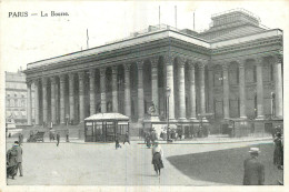 75 - PARIS - LA BOURSE - CORRESPONDANCE 1917 - Andere Monumenten, Gebouwen