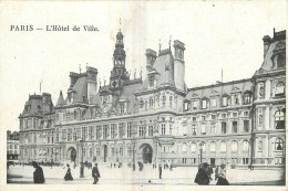 75 - PARIS - HOTEL DE VILLE - CORRESPONDANCE 1916 - District 04