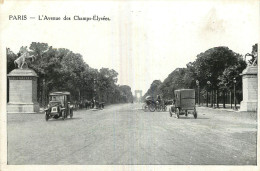 75 - PARIS - AVENUE DES CHAMPS ELYSEES - CORRESPONDANCE 1917 - Champs-Elysées