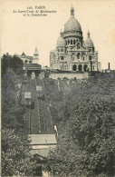 75 - PARIS - SACRE COEUR ET MONTMARTRE FUNICULAIRE - Sacré Coeur