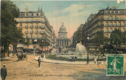 75 - PARIS - LA RUE SOUFFLOT ET LE PANTHEON - Arrondissement: 05