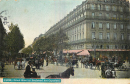 75 - PARIS - GRAND HOTEL ET BOULEVARD DES CAPUCINES - Distrito: 09