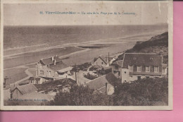 VILLERS SUR MER   Un Coin De La Plage Vue De La Couturette 1933 - Villers Sur Mer