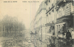 75 - PARIS - CRUE DE LA SEINE - RUE DE L'UNIVERSITE - De Overstroming Van 1910