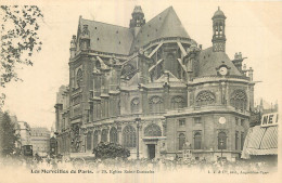 75 - LES MERVEILLES DE PARIS - EGLISE SAINT EUSTACHE - Lots, Séries, Collections