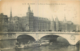 75 - PARIS - PONT AU CHANGE ET PALAIS DE JUSTICE - Ponti