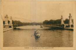 75 - PARIS - LA SEINE ET LE PONT ALEXANDRE III - Bridges