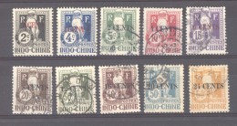 Indochine   -  Taxe  :  Yv  18-27  (o) , * - Timbres-taxe