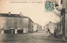 Fontenay Le Comte * 1904 * La Rue Tiraqueau - Fontenay Le Comte