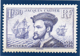 FRANCE 2024 : CARTE PRÉ-TIMBRÉE JACQUES CARTIER. TTB - PAP:  Varia (1995-...)