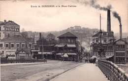 92 - Hauts De Seine -  Entrée De SURESNES Et Le Mont Valerien - Usines - Suresnes