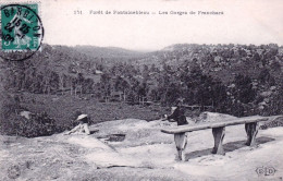 77 - Seine Et Marne -  Foret De FONTAINEBLEAU - Les Gorges De Franchard - Fontainebleau