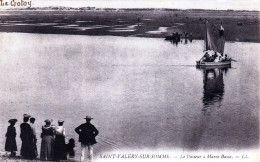 80 - Somme -  SAINT VALERY  Sur SOMME - Le Passeur A Marée Basse - Saint Valery Sur Somme