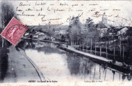 70 - Haute Saone -  ORMOY - Le Canal De La Saone - Altri & Non Classificati