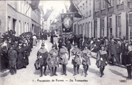 VEURNE - Procession De FURNES - Six Trompettes - Veurne