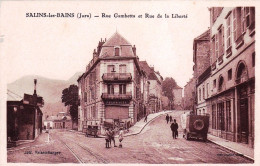 39 - Jura -  SALINS Les BAINS - Rue Gambetta Et Rue De La Liberté - Pharmacie - Other & Unclassified
