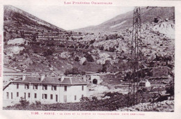 66 - Pyrénées Orientales -  PORTE -  La Gare Et La Sortie Du Transpyrénéen Côté Cerdagne - Other & Unclassified
