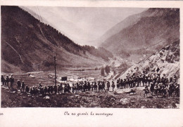 74 - CHENS Sur LEMAN - Hermancia - Colonies Vacances Du CHANTIER - Pendant  La Grande Excursion - Bonjour Aux Anciens !! - Andere & Zonder Classificatie