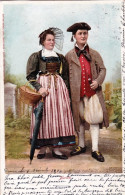 Suisse -  ZURICH -  Couple En Costume  - ZURICH -  Zurcher Tracht - Autres & Non Classés