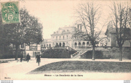 77 MEAUX LA DESCENTE DE LA GARE - Meaux