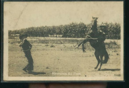 HERMANOS DAL PAOS PHOTO CARTE           ( MES PHOTOS NE SONT PAS JAUNES ) - Otros & Sin Clasificación