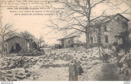 68 LES RUINES DE LA GARE D'ASPACH - Guerra 1914-18