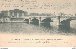 75 PARIS LE PONT DE LA CONCORDE LA CHAMBRE DES DEPUTES - Brücken