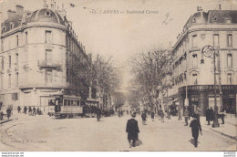 06 CANNES BOULEVARD CARNOT TRAMWAY - Cannes