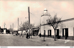 ALGERIE DJELFA LA MOSQUEE ET RUE DE L'EGLISE CPSM - Djelfa