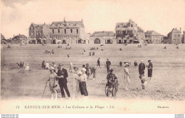 80 CAYEUX SUR MER LES CABINES ET LA PLAGE - Cayeux Sur Mer